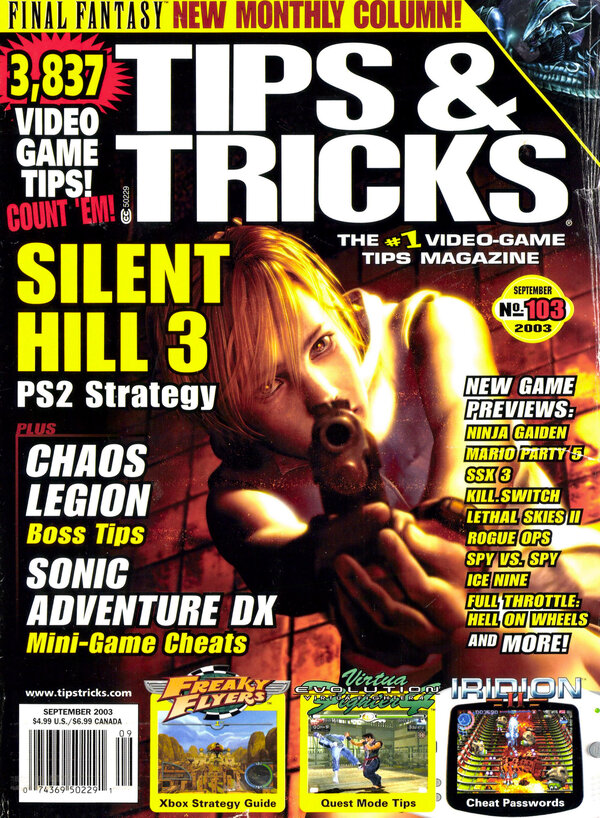Tips & Tricks Issue 103 (September 2003) cover